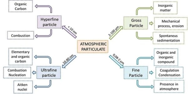 atmospheric particulates, genes and dimensional classes