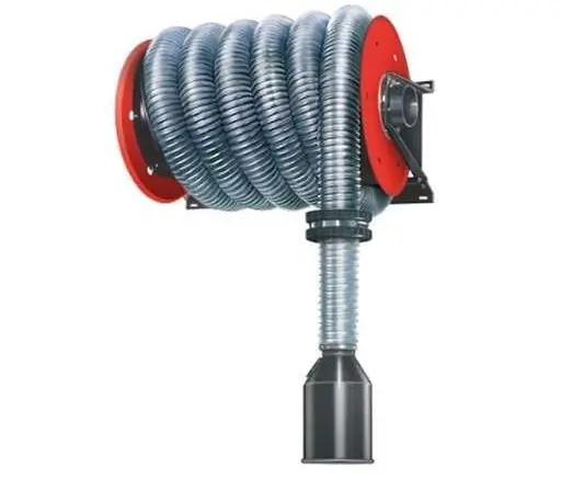 Vacuum hose reel