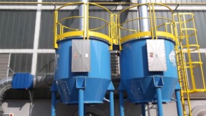 ATEX plant for VOC treatment in the paint production sector