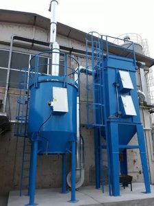 Application 1: two-stage ATEX system for dust and VOC filtration