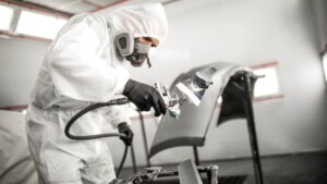 Abatement of air pollutants in the painting sector