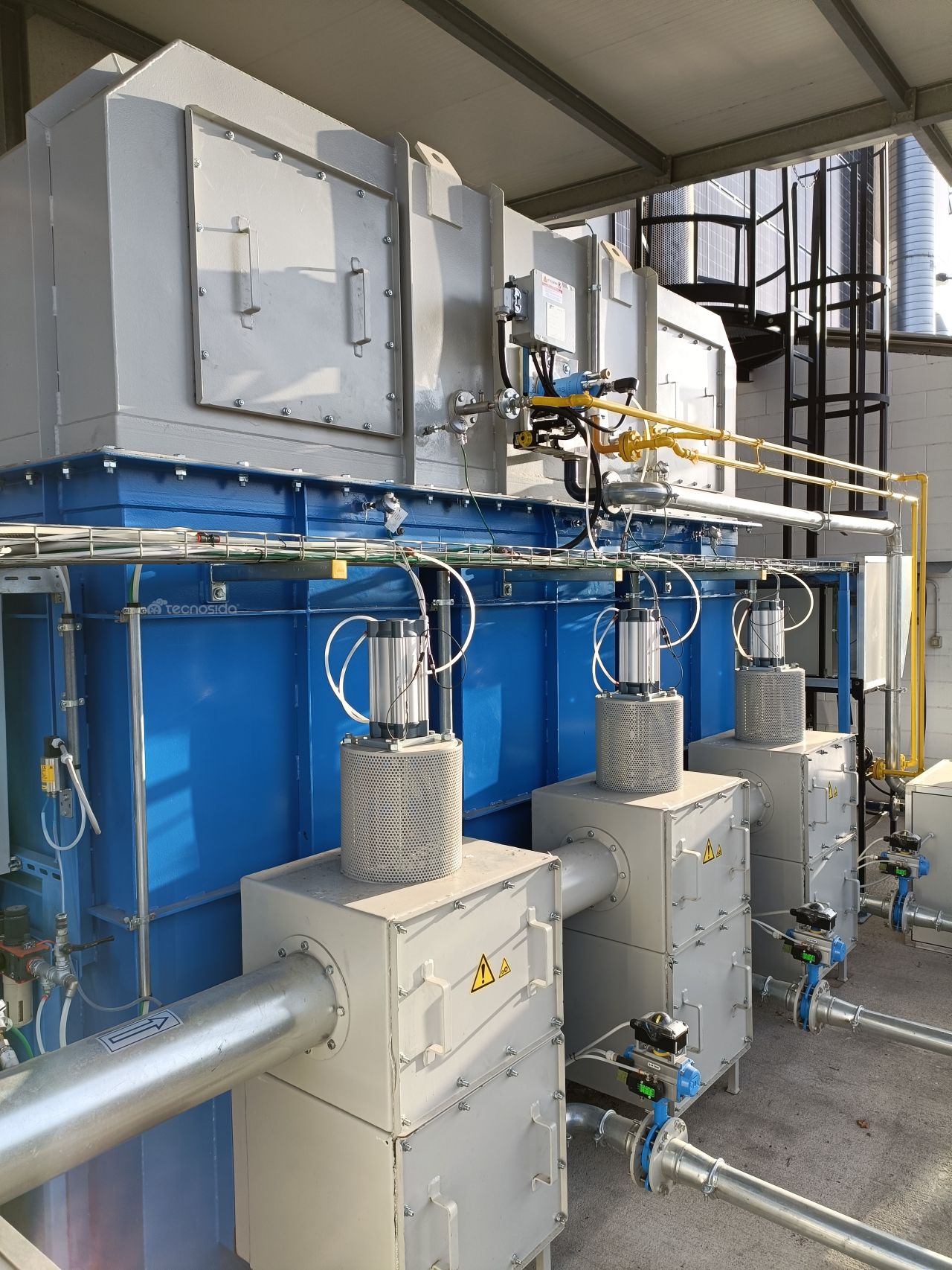Thermal oxidizer for Industrial odour elimination